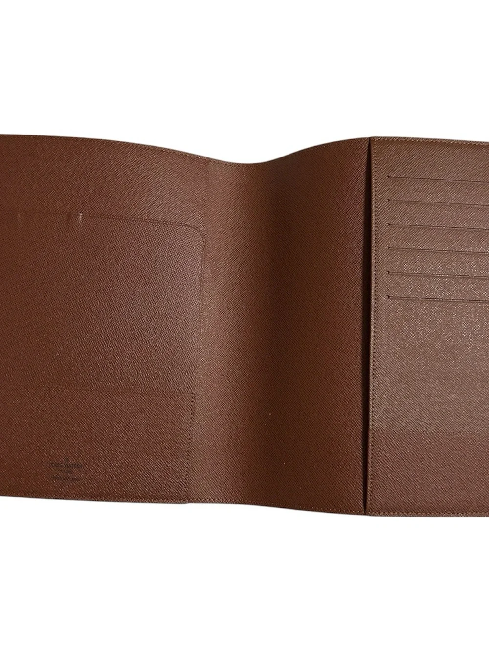 Authentic Louis Vuitton Monogram Desk Agenda Planner Cover A5 Canvas Leather NIB